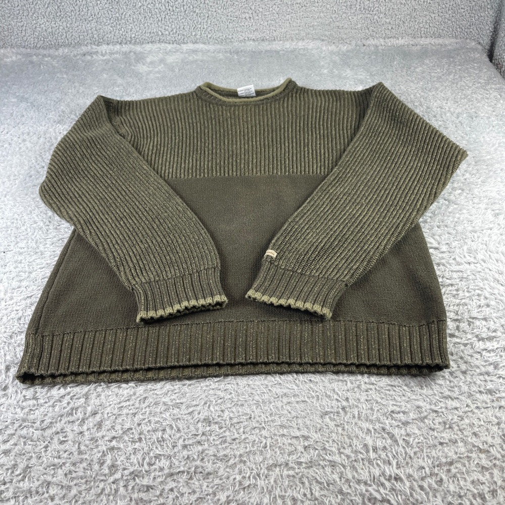 Columbia Olive Green Crewneck Sweater